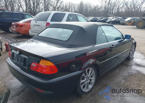 2004 BMW 330Ci из США, поврежденный, VIN WBABW534X4PL44514